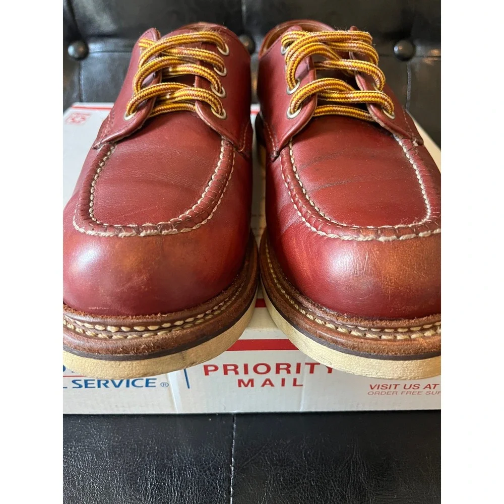 Red Wing Heritage 8099 Moc Toe Oxford Shoes Copper Worksmith